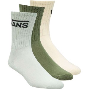 バンズ レディース 靴下 アンダーウェア Classic Crew Sock - 3-Pack - Women's Pale Aqua