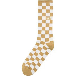 バンズ メンズ 靴下 アンダーウェア Checkerboard Crew Sock - Men's Antelope