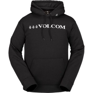 ボルコム メンズ パーカー・スウェット アウター Core Hydro Fleece Hoodie - Men's Black