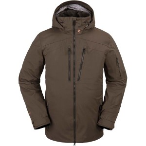 ボルコム メンズ ジャケット・ブルゾン アウター Guch Stretch GORE-TEX Jacket - Men's Brown