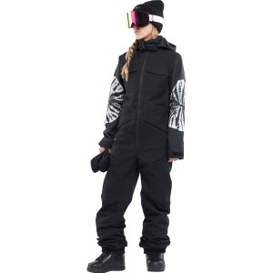 ボルコム レディース ジャケット・ブルゾン アウター Shiloh Snow Suit - Women's Black