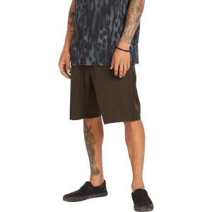 ボルコム メンズ ハーフパンツ・ショーツ ボトムス Frickin Cross Shred 20 Short - Men's Dark Brown