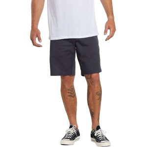 ボルコム メンズ ハーフパンツ・ショーツ ボトムス Frickin Elastic Waist 19 Short - Men's Charcoal