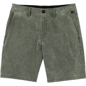 ボルコム メンズ ハーフパンツ・ショーツ ボトムス Stone Faded Hybrid 19in Short - Men's Squadron Green