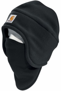 カーハート メンズ 帽子 アクセサリー Carhartt Men's Fleece 2-in-1 Headwear Black