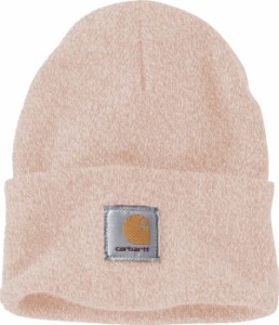 カーハート レディース 帽子 アクセサリー Carhartt Acrylic Watch Hat Ash Rose/Marshmallow Marl