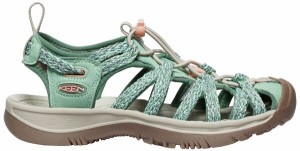 キーン レディース サンダル シューズ KEEN Women's Whisper Sandals Granite Green