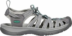 キーン レディース サンダル シューズ KEEN Women's Whisper Sandals Medium Grey/Green