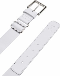 アンダーアーマー メンズ ベルト アクセサリー Under Armour Adult Baseball/Softball Belt White/Black