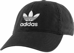 アディダス メンズ 帽子 アクセサリー adidas Men's Adicolor Originals Relaxed Hat Black/White