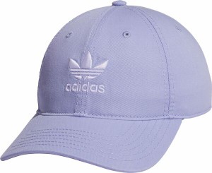 アディダス メンズ 帽子 アクセサリー adidas Men's Adicolor Originals Relaxed Hat Violet Tone