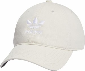 アディダス メンズ 帽子 アクセサリー adidas Men's Adicolor Originals Relaxed Hat Wonder White