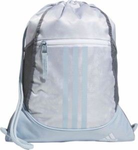 アディダス メンズ バックパック・リュックサック バッグ adidas Alliance II Sack Pack Stone Wash Wht/Wnder Blue