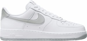 ナイキ メンズ スニーカー シューズ Nike Men's Air Force 1 '07 Shoes White/White/Grey