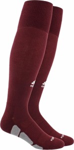 アディダス レディース 靴下 アンダーウェア adidas Utility OTC Socks Maroon/White/Lt Onix