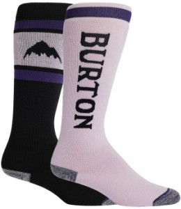 バートン レディース 靴下 アンダーウェア Burton Women's Weekend Midweight Ski Socks 2 Pack Elderberry