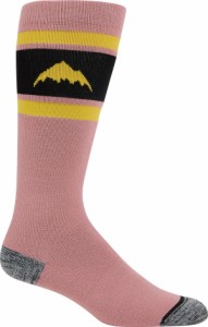 バートン レディース 靴下 アンダーウェア Burton Women's Weekend Midweight Ski Socks 2 Pack Powder Blush