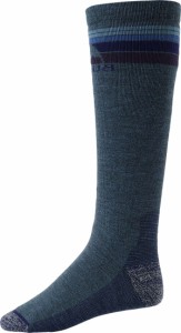 バートン メンズ 靴下 アンダーウェア Burton Men's Emblem Midweight Socks Indigo Heather