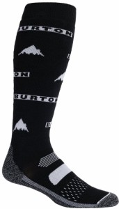 バートン メンズ 靴下 アンダーウェア Burton Performance Midweight Snowboard Socks Logo