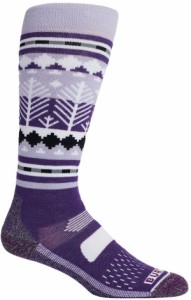 バートン メンズ 靴下 アンダーウェア Burton Women's Performance Midweight Snowboard Socks Snowy Pines