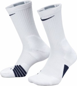 ナイキ メンズ 靴下 アンダーウェア Nike Elite Basketball Crew Socks Navy