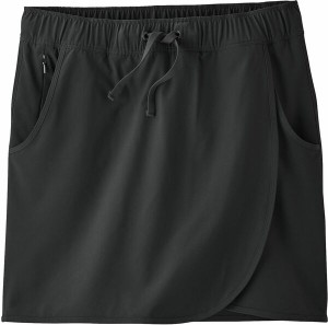 パタゴニア レディース スカート ボトムス Patagonia Women's Fleetwith Skort Black