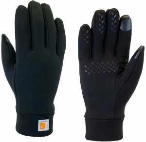 カーハート メンズ 手袋 アクセサリー Carhartt Men's Stretch Fleece Gloves Black