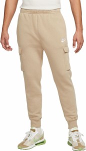 ナイキ メンズ カジュアルパンツ ボトムス Nike Men's Sportswear Club Fleece Cargo Pants Khaki