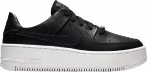 ナイキ レディース スニーカー シューズ Nike Women's Air Force 1 Sage Shoes Black/White