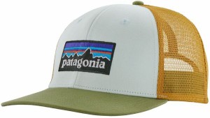 パタゴニア メンズ 帽子 アクセサリー Patagonia Men's P-6 Logo Trucker Hat Wispy Green