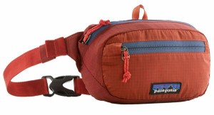 パタゴニア メンズ ボディバッグ・ウエストポーチ バッグ Patagonia Ultralight Black Hole Mini Hip Pack 1L Mangrove Red