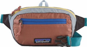 パタゴニア メンズ ボディバッグ・ウエストポーチ バッグ Patagonia Ultralight Black Hole Mini Hip Pack 1L Ptchwrk Obsidian Plum