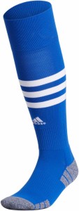 アディダス メンズ 靴下 アンダーウェア adidas 3-Stripe Hoop Soccer Socks Royal