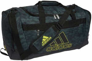 アディダス メンズ ボストンバッグ バッグ adidas Defender IV Medium Duffel Bag St Wsh Green Oxide/Bk/Ylw