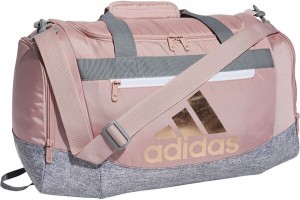 アディダス レディース ボストンバッグ バッグ adidas Defender VI Small Duffel Bag Wndr Mve Pnk/Jrsy Gry/Gry