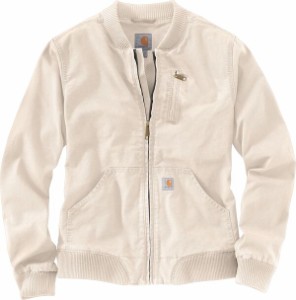 カーハート レディース ジャケット・ブルゾン アウター Carhartt Women's Crawford Bomber Jacket Natural