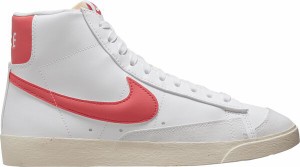 ナイキ レディース スニーカー シューズ Nike Women's Blazer Mid 77 Shoes White/Red/White