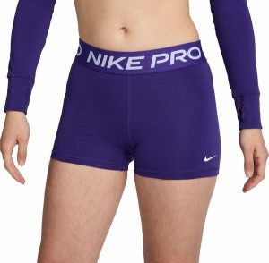 ナイキ レディース ハーフパンツ・ショーツ ボトムス Nike Women's Pro 3” Shorts Court Purple