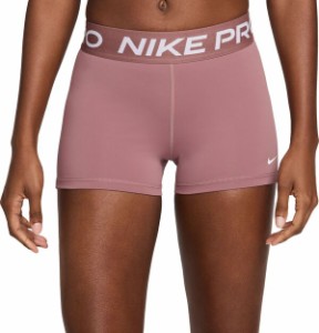 ナイキ レディース ハーフパンツ・ショーツ ボトムス Nike Women's Pro 3” Shorts Smokey Mauve