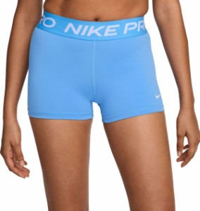 ナイキ レディース ハーフパンツ・ショーツ ボトムス Nike Women's Pro 3” Shorts University Blue