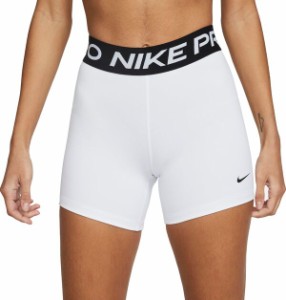 ナイキ レディース ハーフパンツ・ショーツ ボトムス Nike Women's Pro 365 5” Shorts White/Black