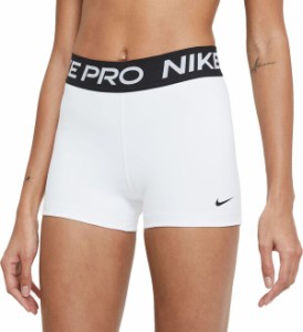 ナイキ レディース ハーフパンツ・ショーツ ボトムス Nike Women's Pro 3” Shorts White