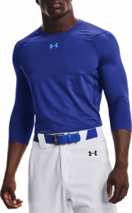 アンダーアーマー メンズ シャツ トップス Under Armour Iso-Chill 3/4 Sleeve Shirt Royal