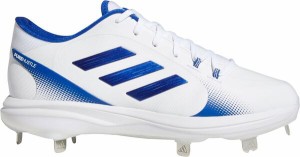 アディダス レディース スニーカー シューズ adidas Women's Purehustle 2 Metal Fastpitch Softball Cleats White/Blue