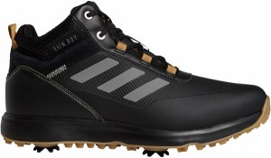 アディダス メンズ スニーカー シューズ adidas Men's S2G Spike Mid Cut Golf Shoes Black