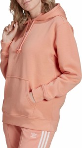 アディダス レディース パーカー・スウェット アウター adidas Originals Women's Essentials Fleece Hoodie Ambient Blush