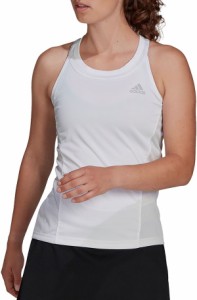 アディダス レディース シャツ トップス adidas Women's Club Tennis Tank Top White/Grey Two