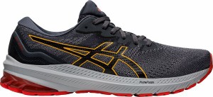 アシックス メンズ スニーカー シューズ ASICS Men's GT-1000 11 Running Shoes Grey/Black