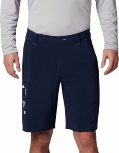 コロンビア メンズ ハーフパンツ・ショーツ ボトムス Columbia Men's Terminal Tackle Shorts Collegiate Navy/White