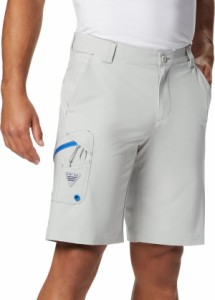 コロンビア メンズ ハーフパンツ・ショーツ ボトムス Columbia Men's Terminal Tackle Shorts Cool Grey/Vivid Blue